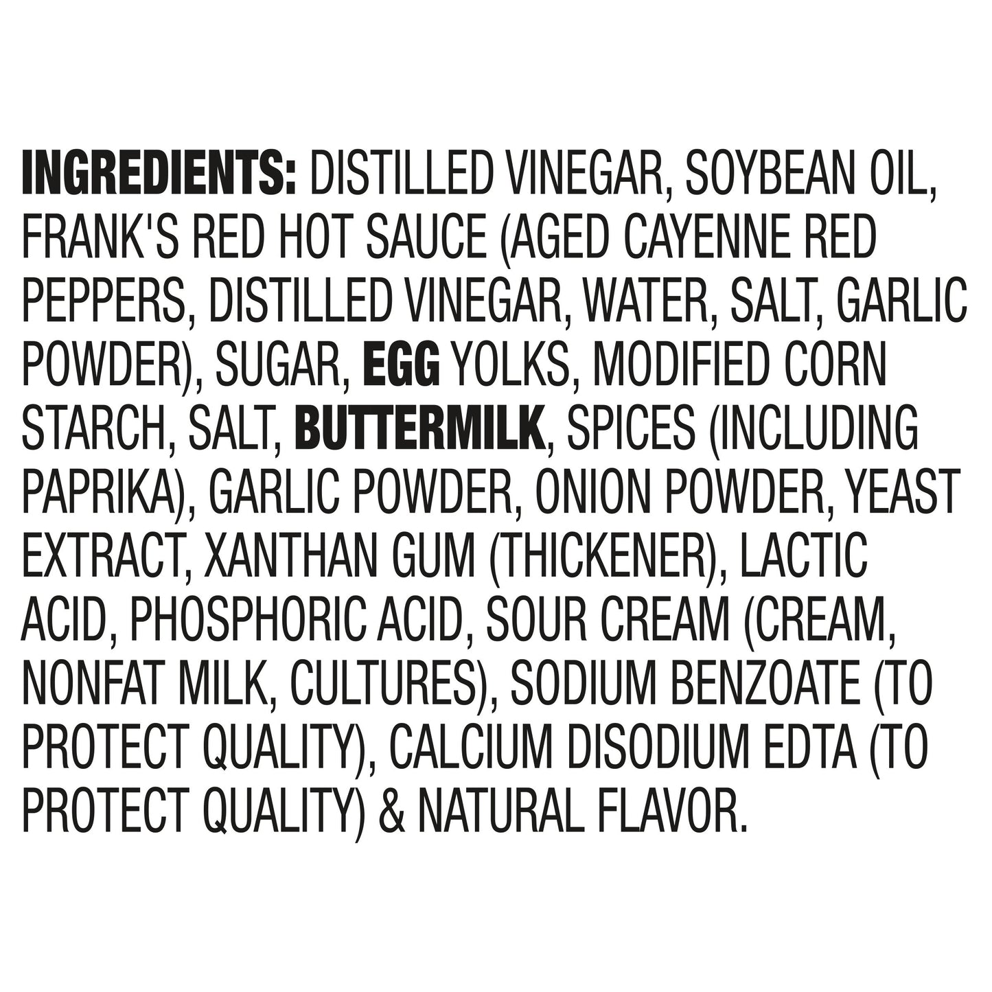Frank's RedHot® Buffalo Ranch Dip'N Sauce. 12 fl oz