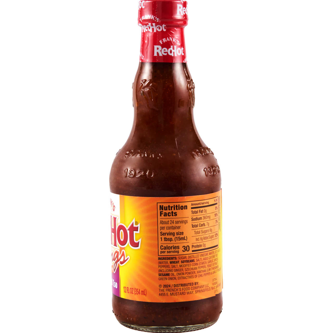 Frank's RedHot® General Tso Wings Sauce. 12 fl oz