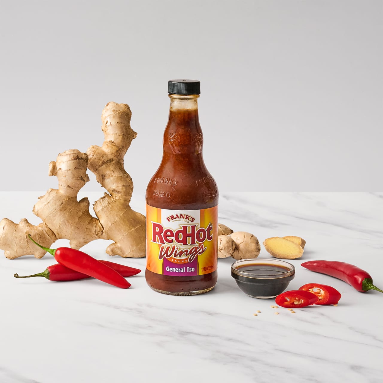 Frank's RedHot® General Tso Wings Sauce. 12 fl oz