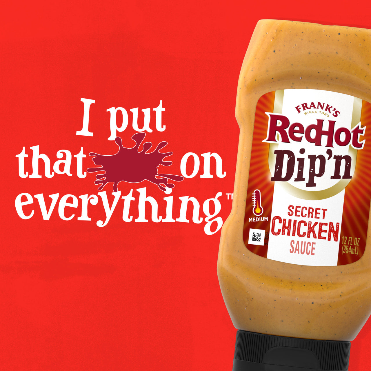 Frank's RedHot® Secret Chicken Dip'n Sauce. 12 fl oz