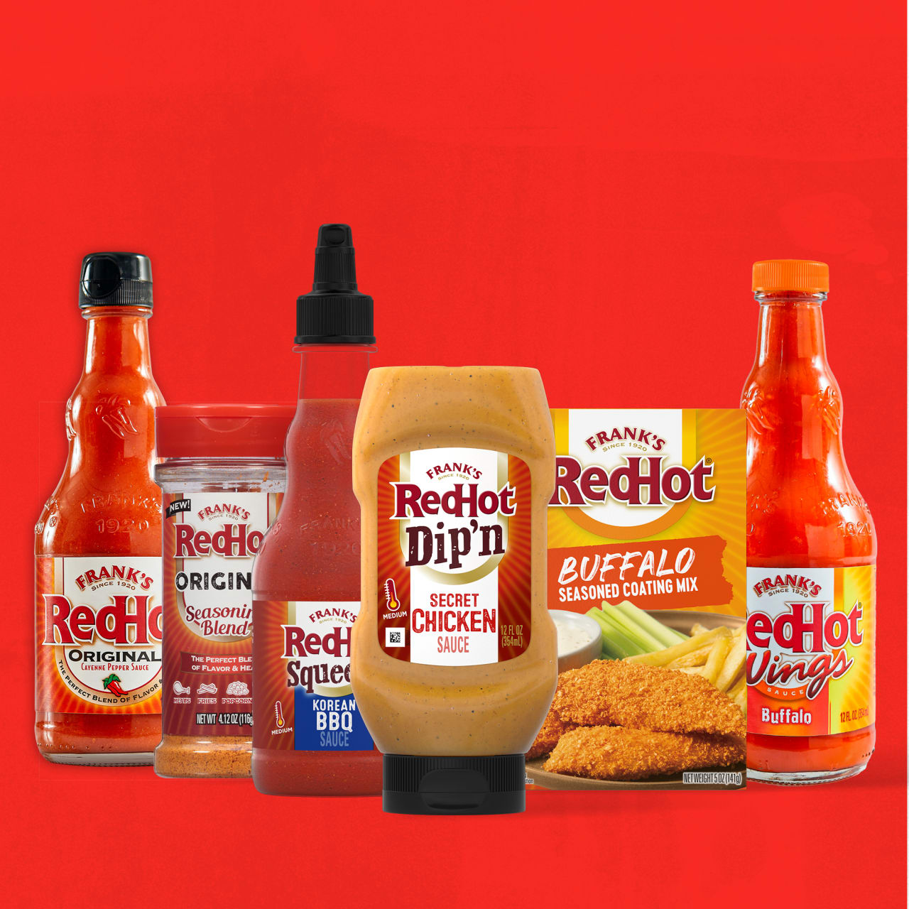Frank's RedHot® Secret Chicken Dip'n Sauce. 12 fl oz