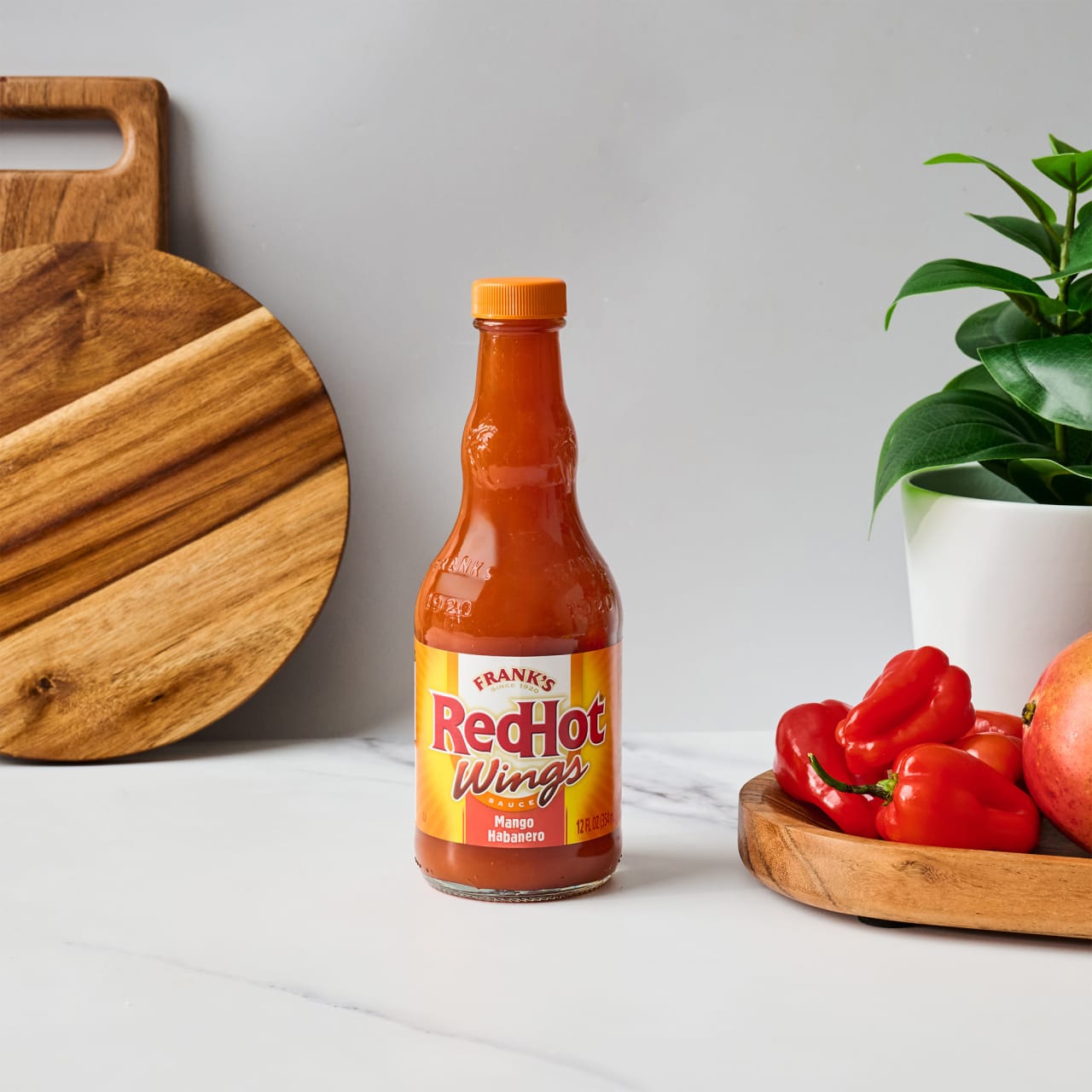 Frank's RedHot® Mango Habanero Wings Sauce. 12 fl oz