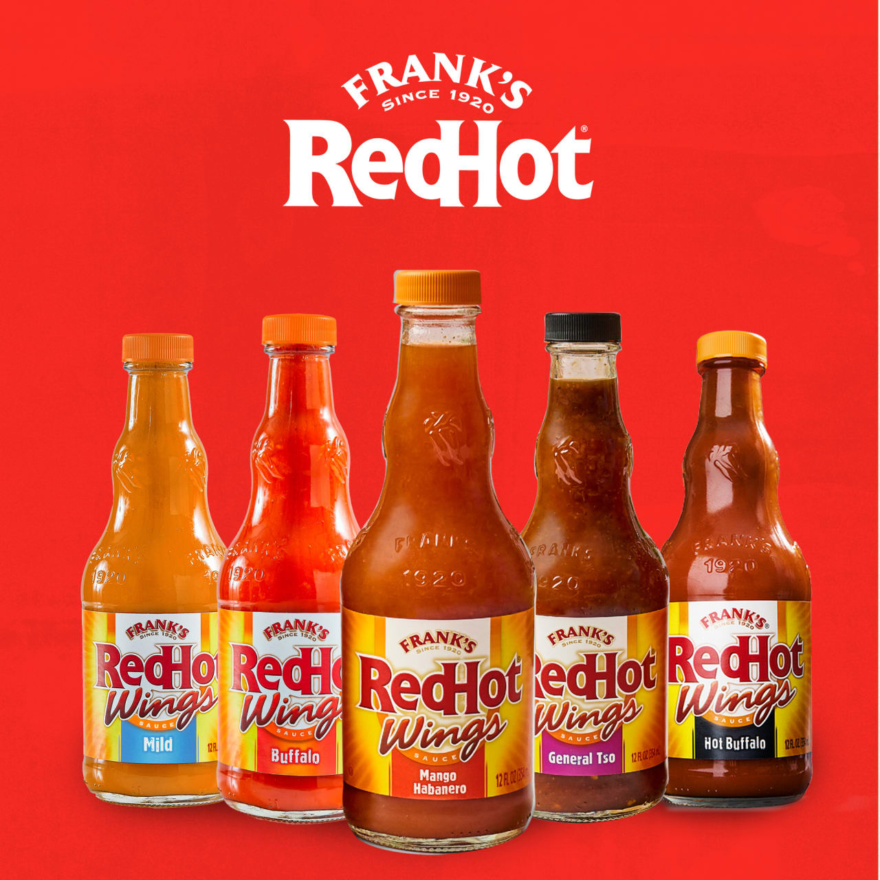 Frank's RedHot® Mango Habanero Wings Sauce. 12 fl oz
