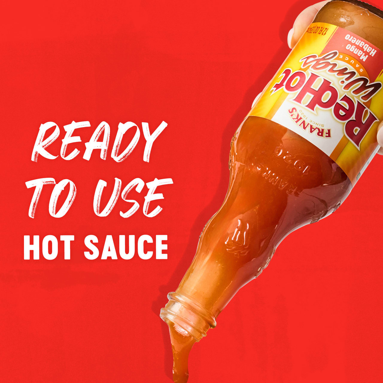 Frank's RedHot® Mango Habanero Wings Sauce. 12 fl oz