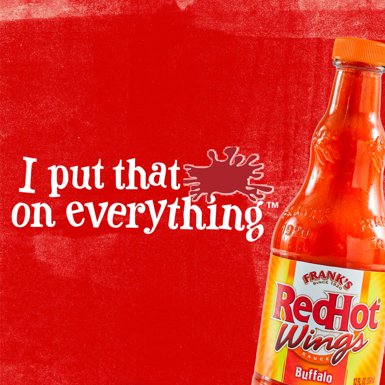 Frank's RedHot® Buffalo Wings Hot Sauce. 12 fl oz (2-Pack)
