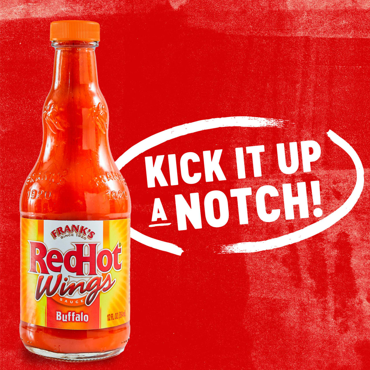 Frank's RedHot® Buffalo Wings Hot Sauce. 12 fl oz (2-Pack)