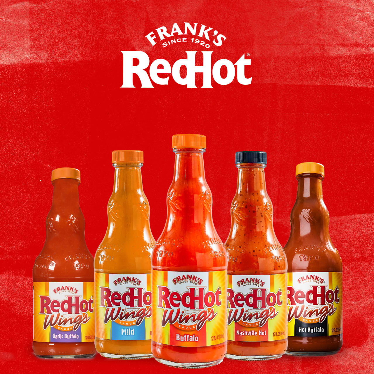 Frank's RedHot® Buffalo Wings Hot Sauce. 12 fl oz (2-Pack)