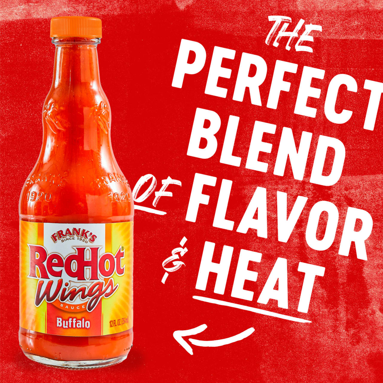 Frank's RedHot® Buffalo Wings Hot Sauce. 12 fl oz (2-Pack)