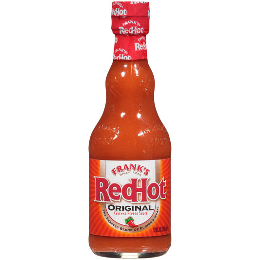 Frank's RedHot®  Original Cayenne Pepper Sauce. 12 oz (2-Pack)