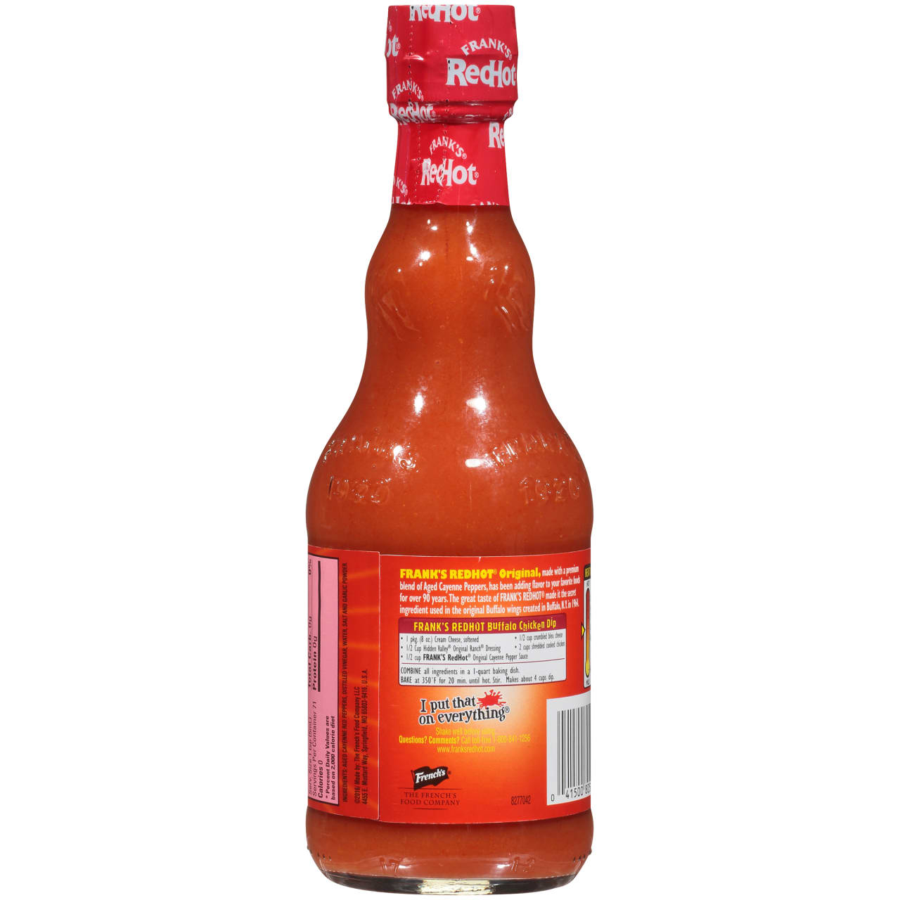 Frank's RedHot®  Original Cayenne Pepper Sauce. 12 oz (2-Pack)