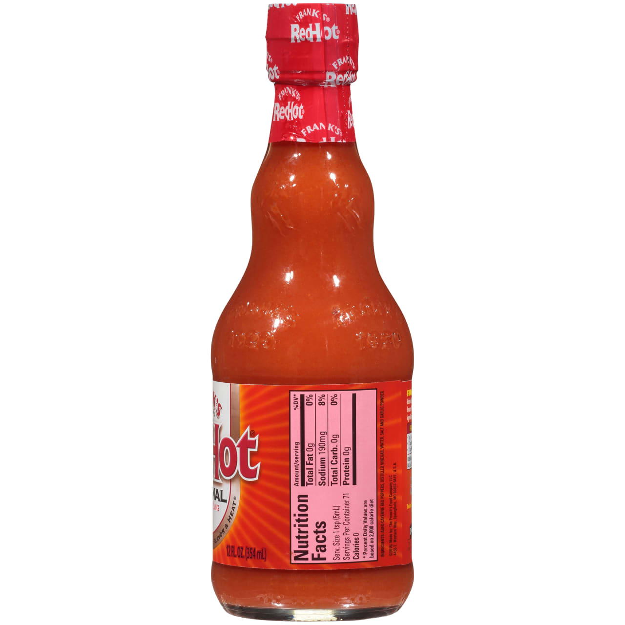 Frank's RedHot®  Original Cayenne Pepper Sauce. 12 oz (2-Pack)