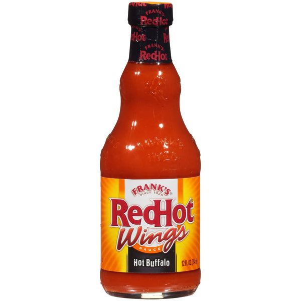 Frank's RedHot® Hot Buffalo Wings Hot Sauce. 12 fl oz (2-Pack)