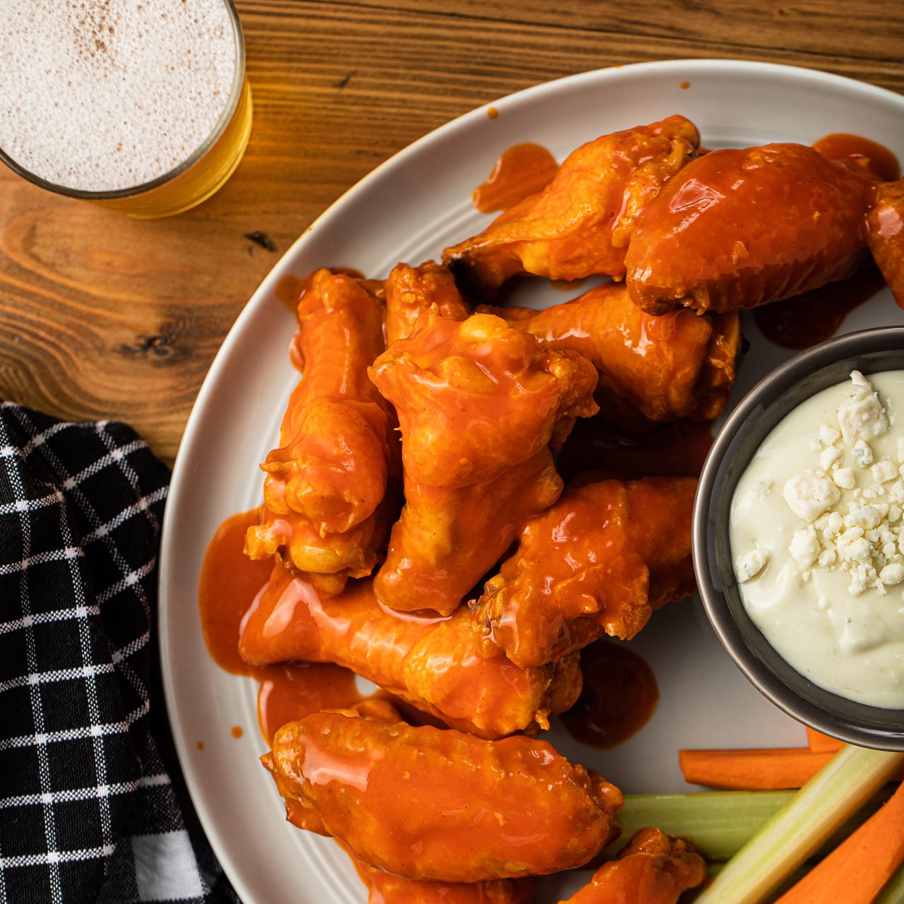 Frank's RedHot® Hot Buffalo Wings Hot Sauce. 12 fl oz (2-Pack)