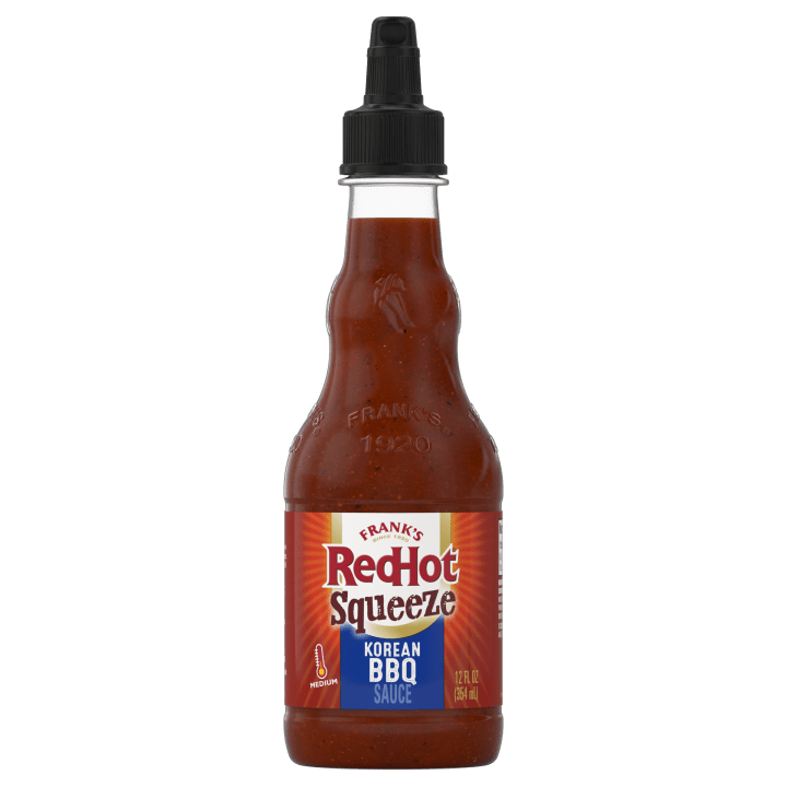 Frank's RedHot® Korean BBQ Squeeze Hot Sauce. 12 fl oz