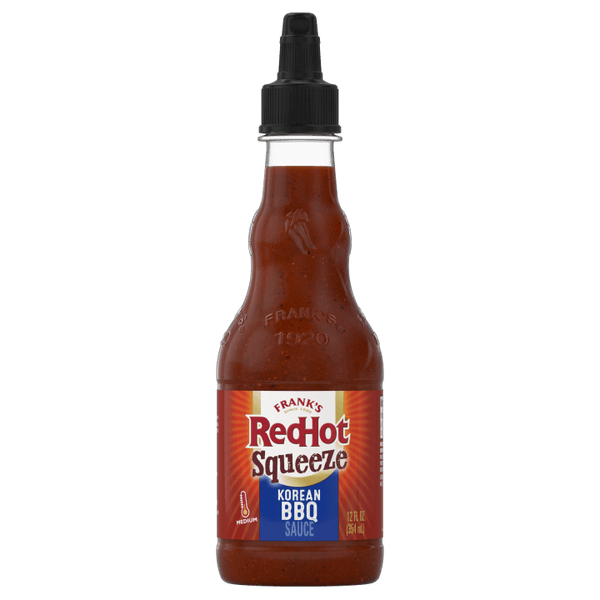 Frank's RedHot® Korean BBQ Squeeze Hot Sauce. 12 fl oz