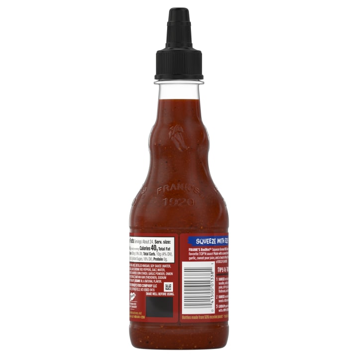 Frank's RedHot® Korean BBQ Squeeze Hot Sauce. 12 fl oz