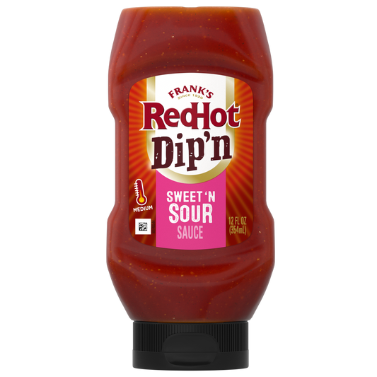 Frank's RedHot® Sweet 'N Sour Dip'n Sauce. 12 fl oz