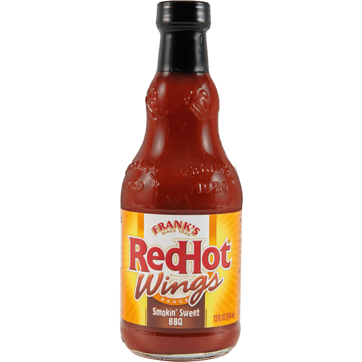 Frank's RedHot® Smokin' Sweet BBQ Wings Sauce. 12 fl oz (2-Pack)