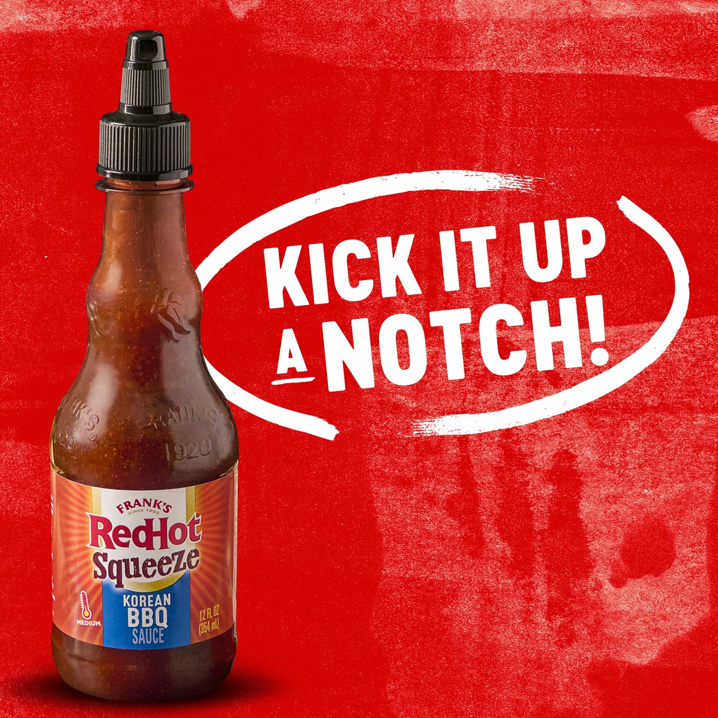 Frank's RedHot® Korean BBQ Squeeze Hot Sauce. 12 fl oz