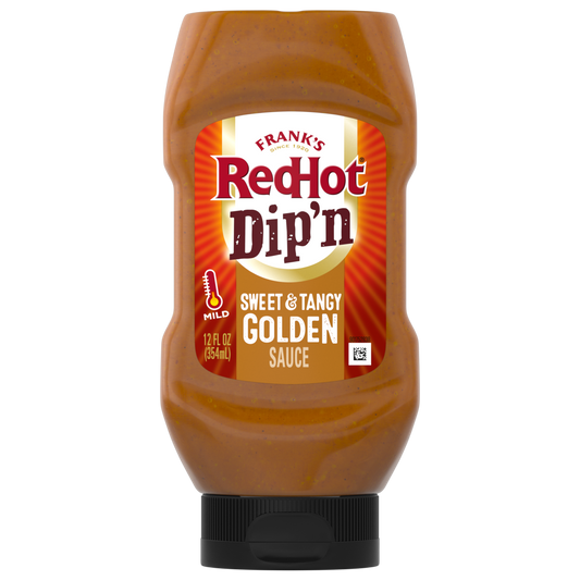Frank's RedHot® Golden Dip'N Sauce. 12 fl oz