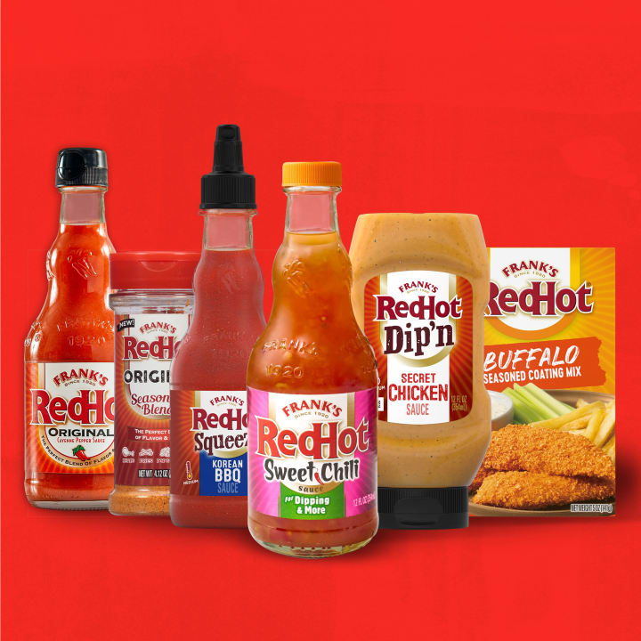 Frank's RedHot® Sweet Chili Hot Sauce. 12 fl oz (2-Pack)