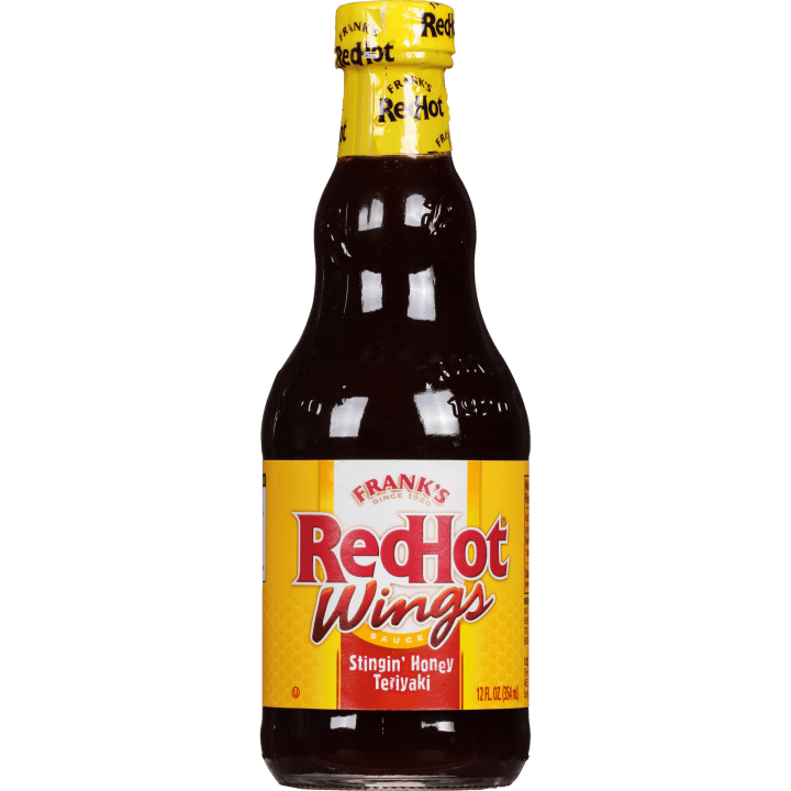Frank's RedHot® Stingin' Honey Teriyaki Wing Sauce. 12 oz (2-Pack)