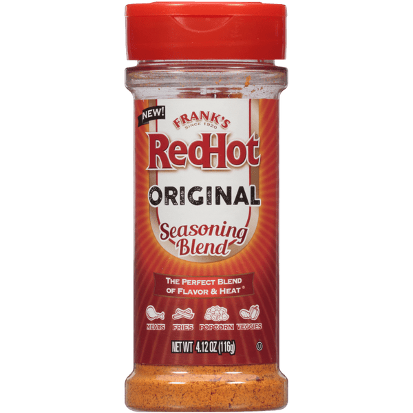 Frank's RedHot® Original Seasoning Blend. 4.12 oz