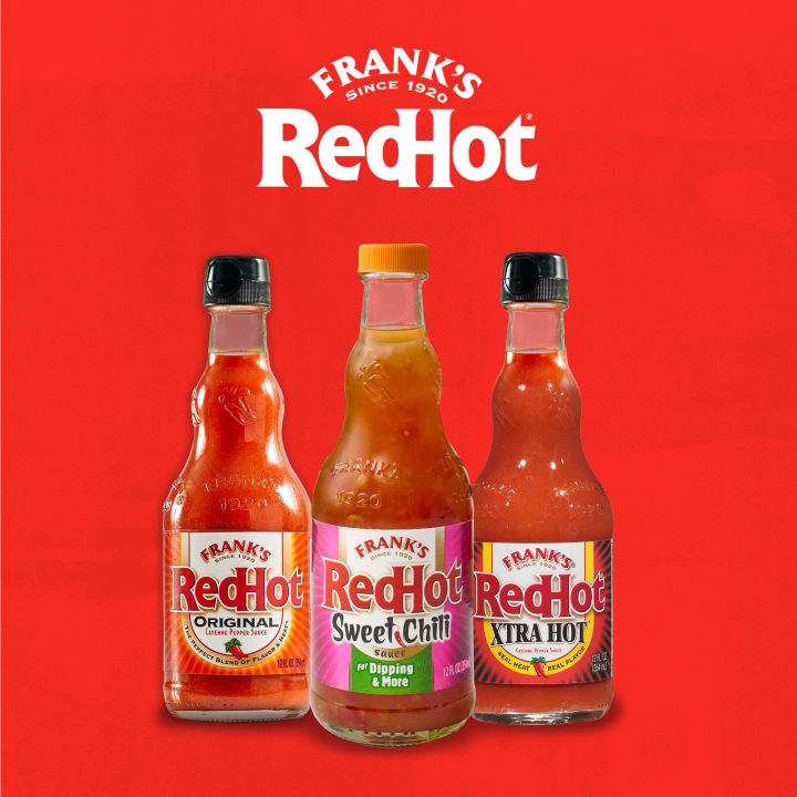 Frank's RedHot® Sweet Chili Hot Sauce. 12 fl oz (2-Pack)
