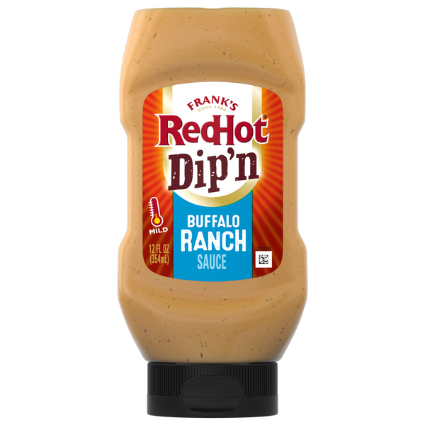 Frank's RedHot® Buffalo Ranch Dip'N Sauce. 12 fl oz