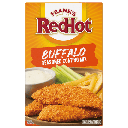 Frank's RedHot® Buffalo Seasoned Coating Mix. 5 oz