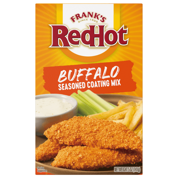 Frank's RedHot® Buffalo Seasoned Coating Mix. 5 oz