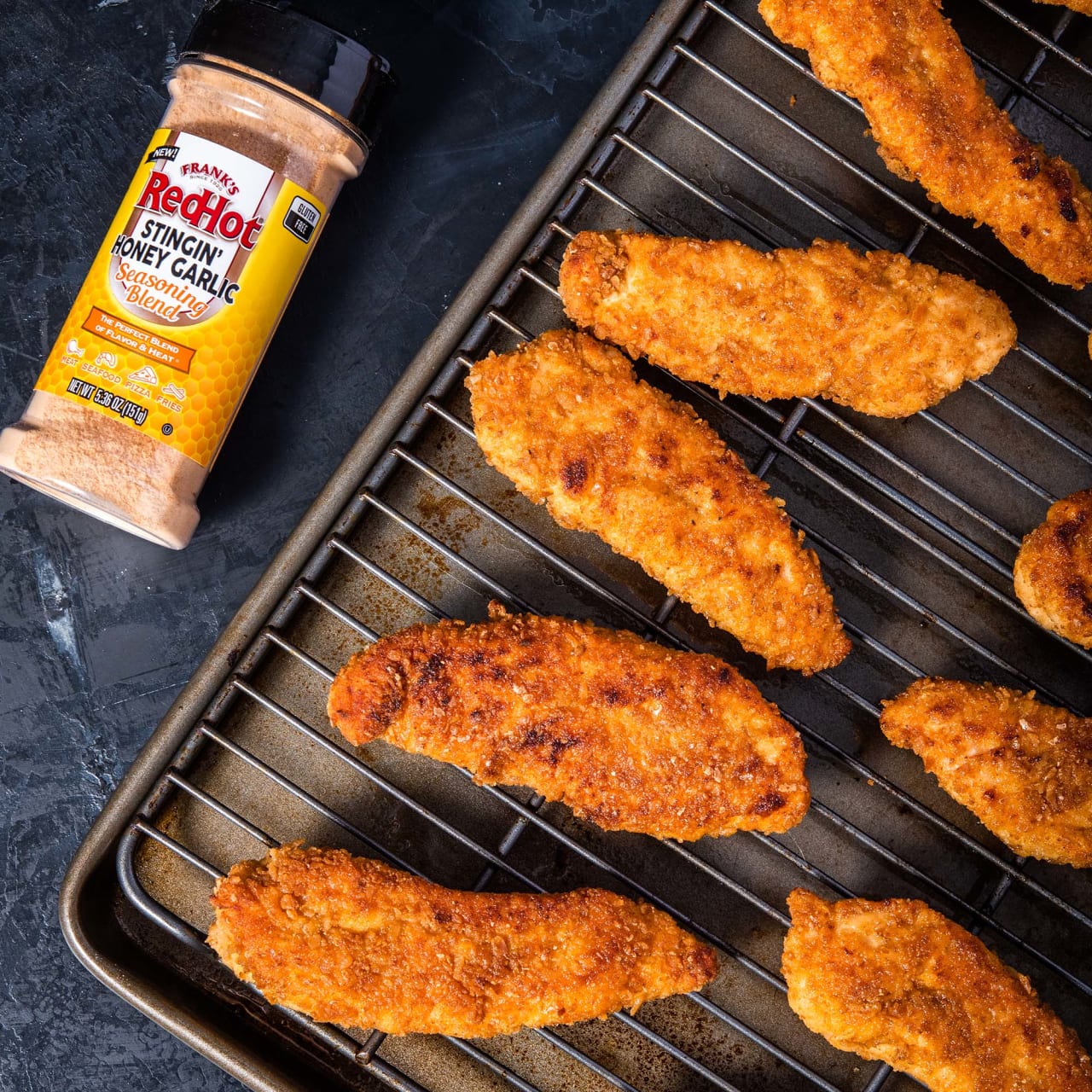 Frank's RedHot® Stingin' Honey Garlic Seasoning Blend. 5.36 oz