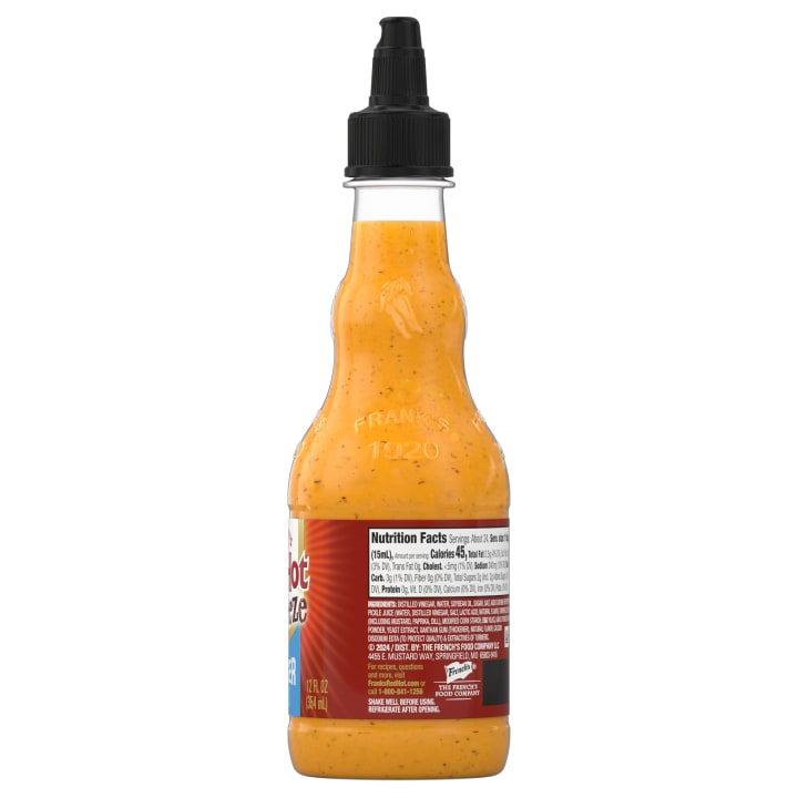 Frank's RedHot® Burger Squeeze Sauce. 12 fl oz