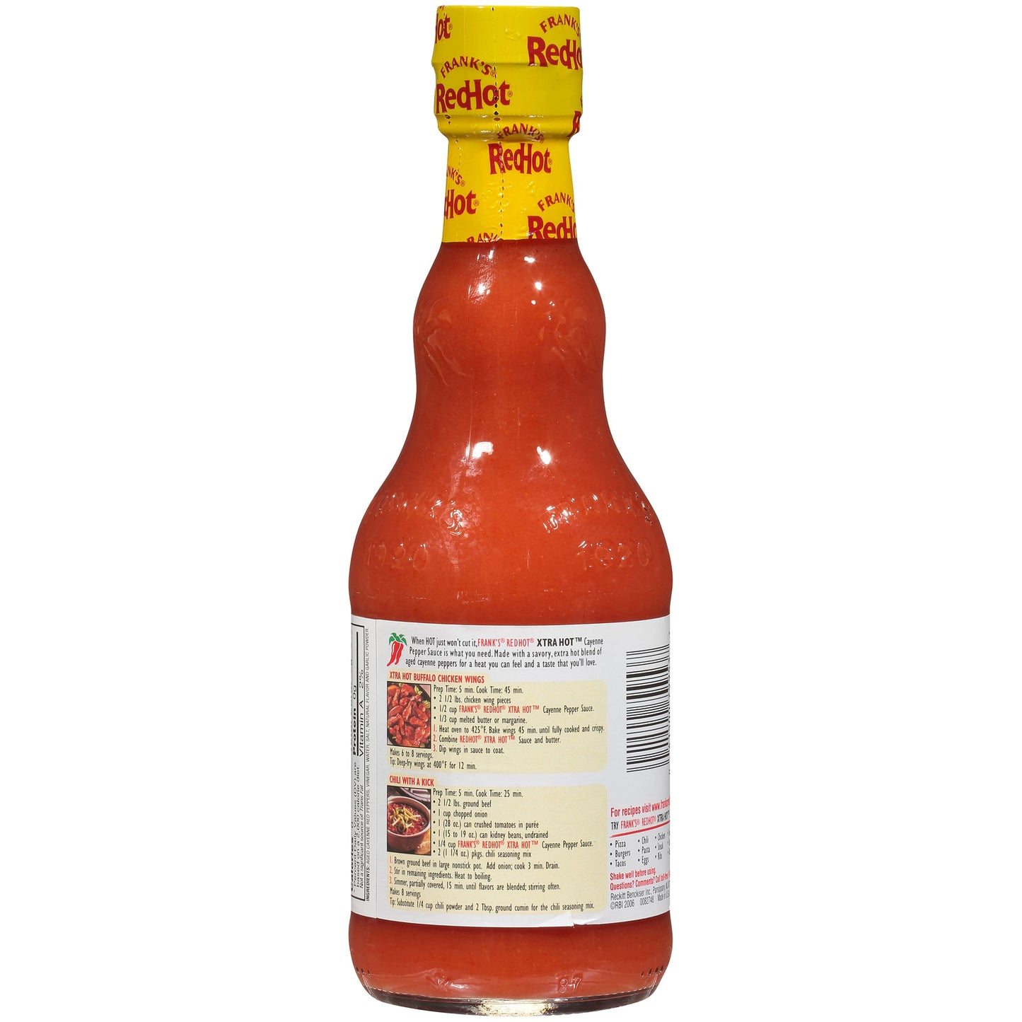 Frank's RedHot® Xtra Hot Sauce. 12 fl oz (2-Pack)