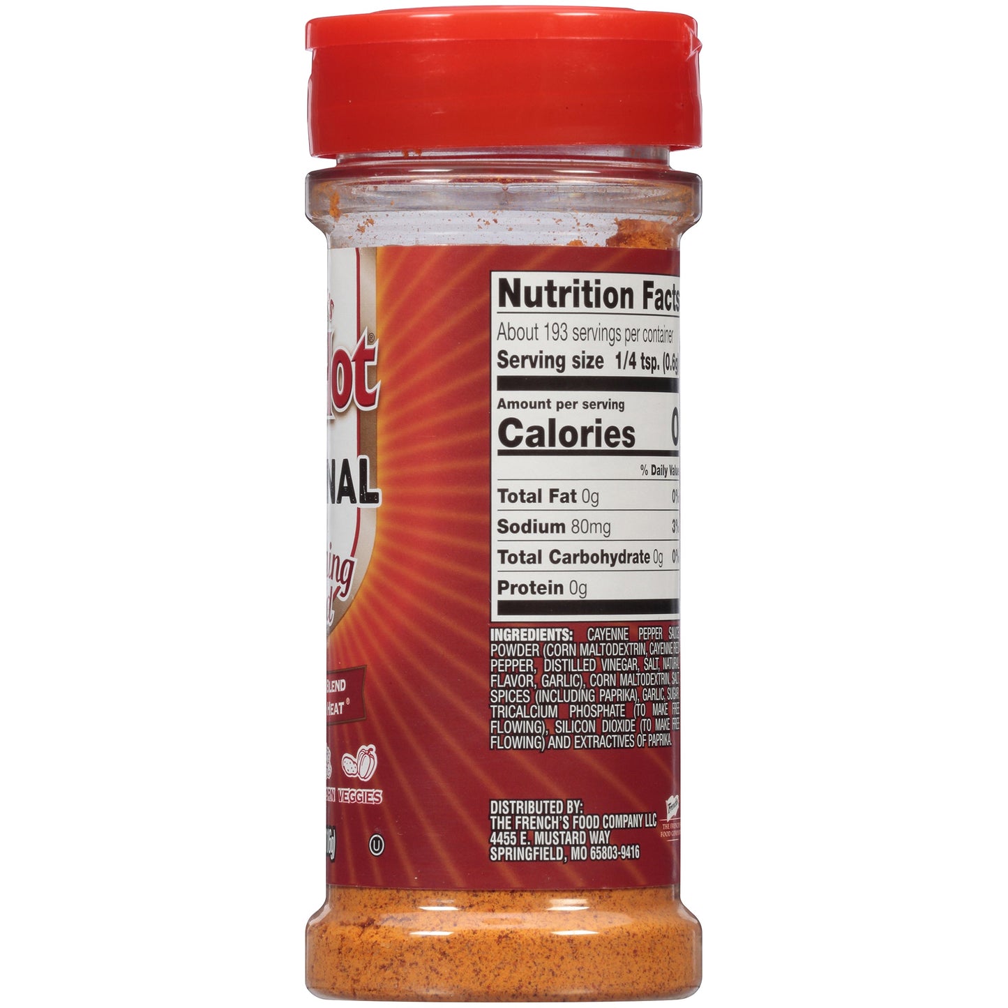 Frank's RedHot® Original Seasoning Blend. 4.12 oz