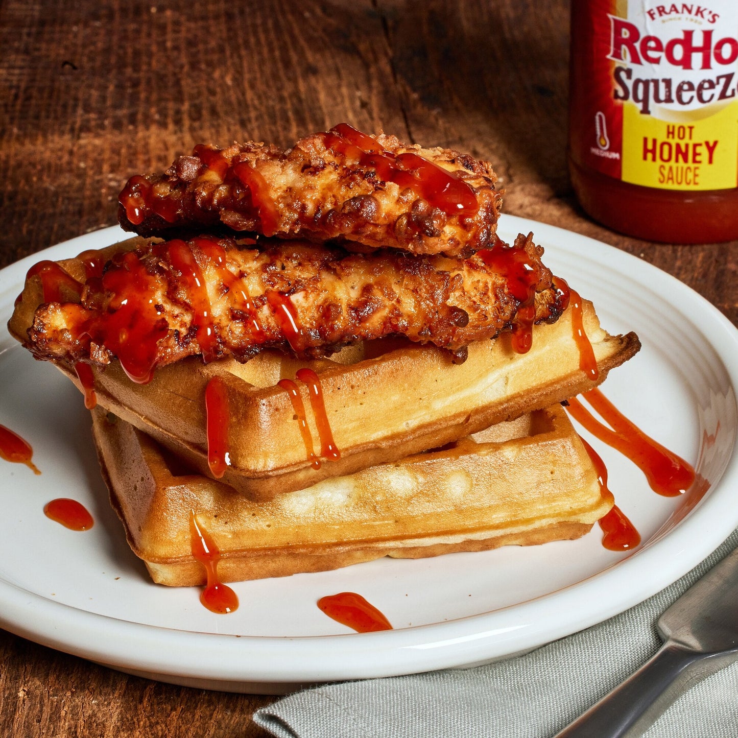 Frank's RedHot® Hot Honey Squeeze Sauce. 12 fl oz