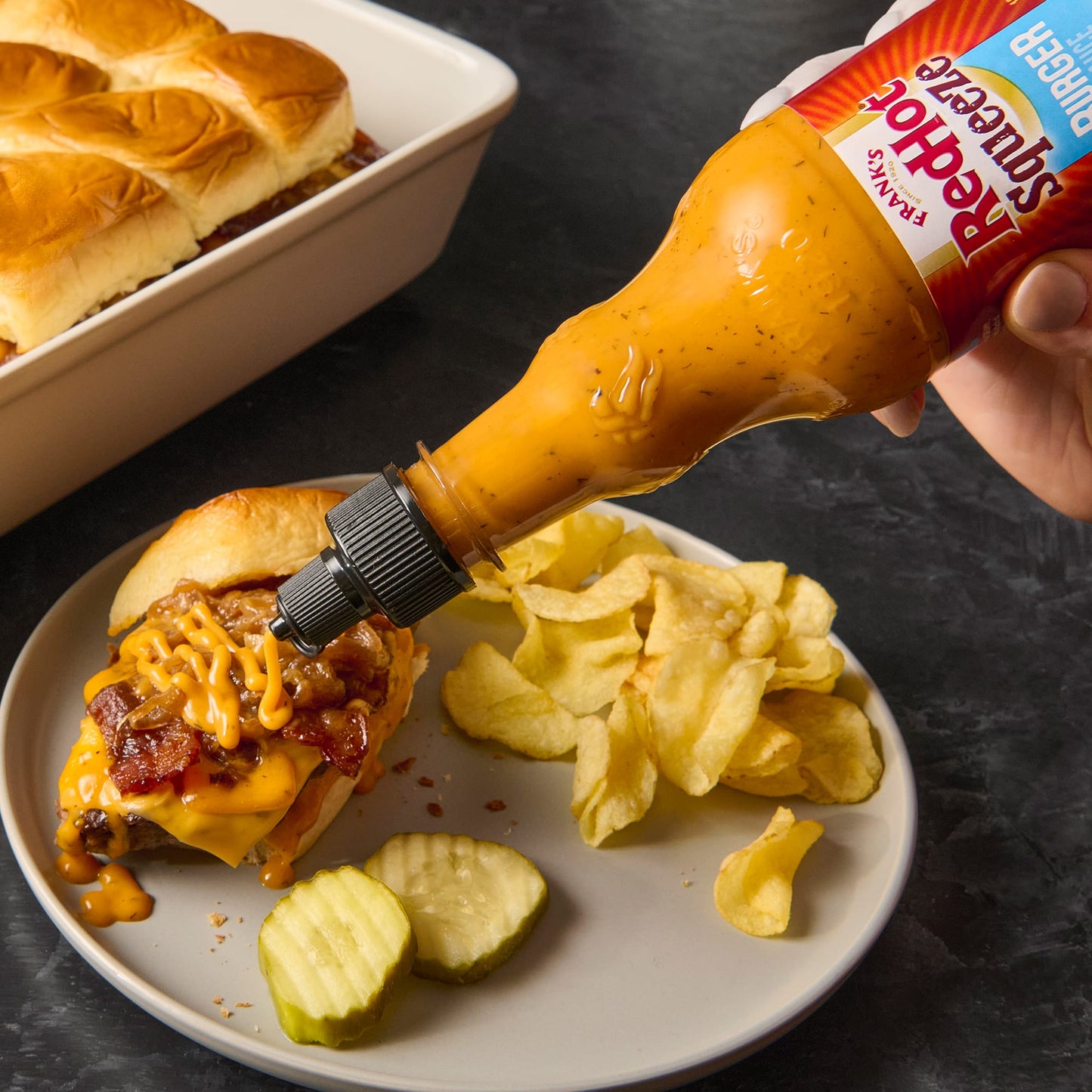 Frank's RedHot® Burger Squeeze Sauce. 12 fl oz