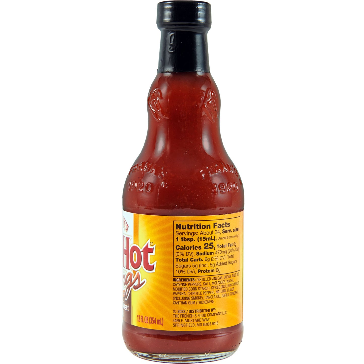 Frank's RedHot® Smokin' Sweet BBQ Wings Sauce. 12 fl oz (2-Pack)
