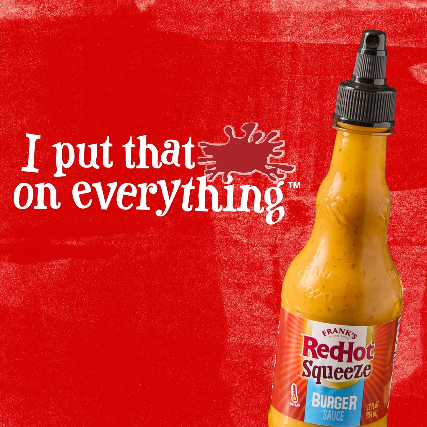 Frank's RedHot® Burger Squeeze Sauce. 12 fl oz