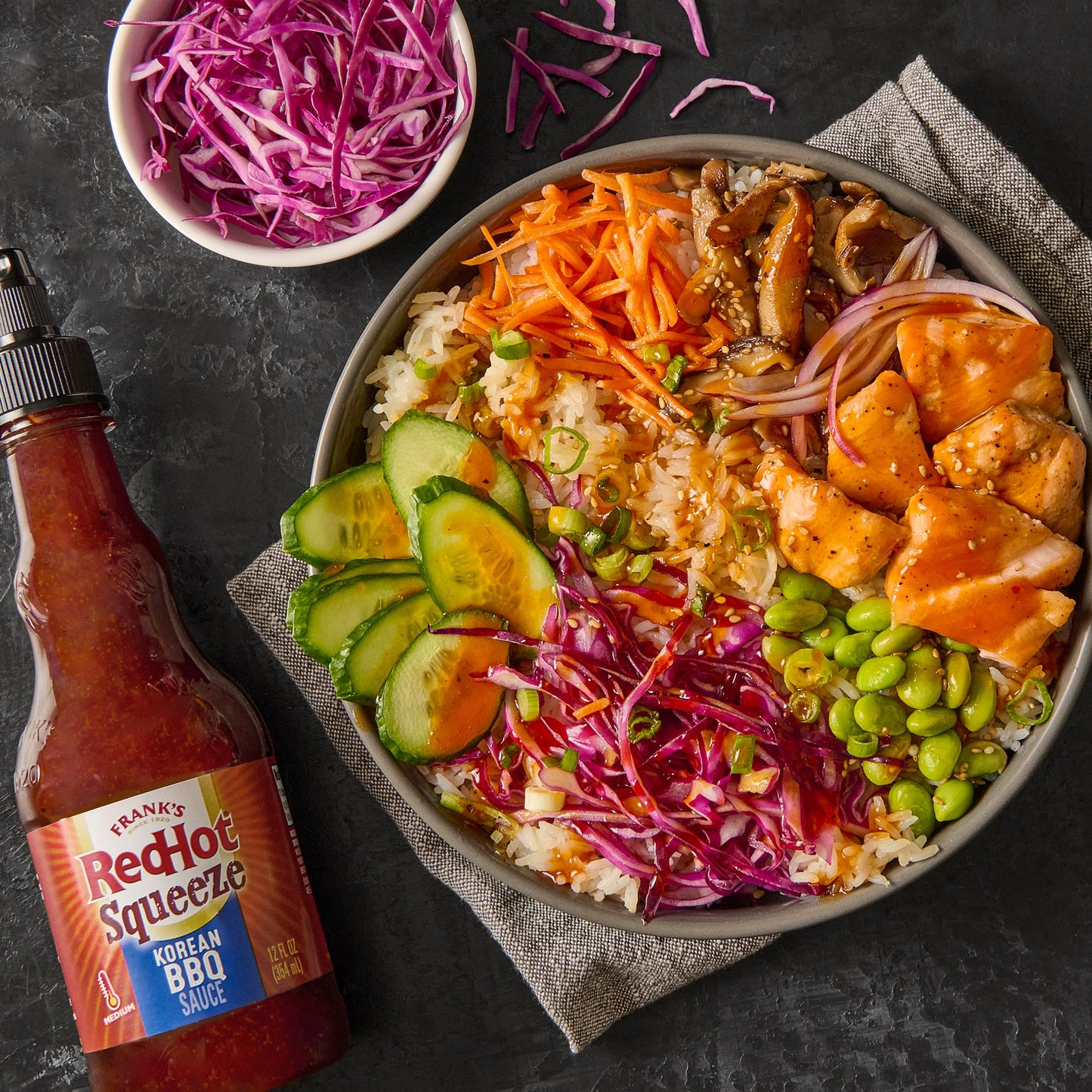 Frank's RedHot® Korean BBQ Squeeze Hot Sauce. 12 fl oz