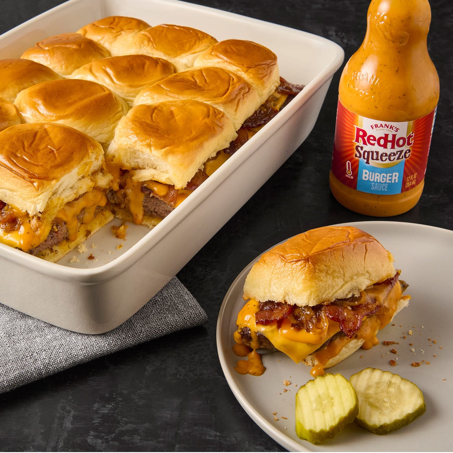 Frank's RedHot® Burger Squeeze Sauce. 12 fl oz