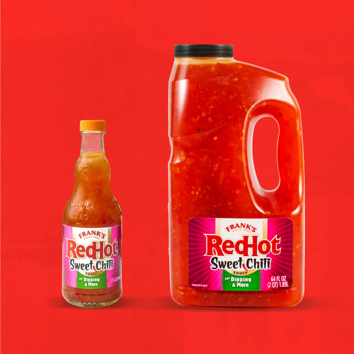 Frank's RedHot® Sweet Chili Hot Sauce. 12 fl oz (2-Pack)