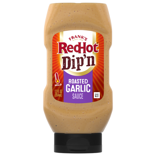 Frank's RedHot® Roasted Garlic Dip'N Sauce. 12 fl oz