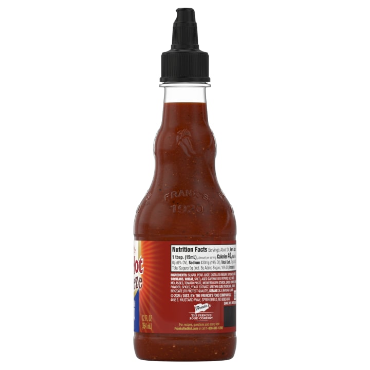 Frank's RedHot® Korean BBQ Squeeze Hot Sauce. 12 fl oz