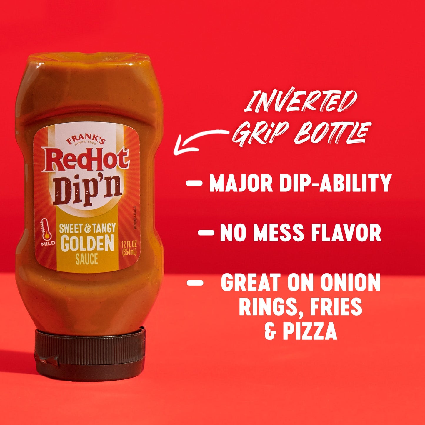 Frank's RedHot® Golden Dip'N Sauce. 12 fl oz
