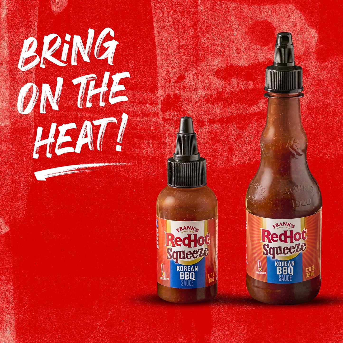 Frank's RedHot® Korean BBQ Squeeze Hot Sauce. 12 fl oz